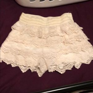 Woman’s size small shorts. Worn one time